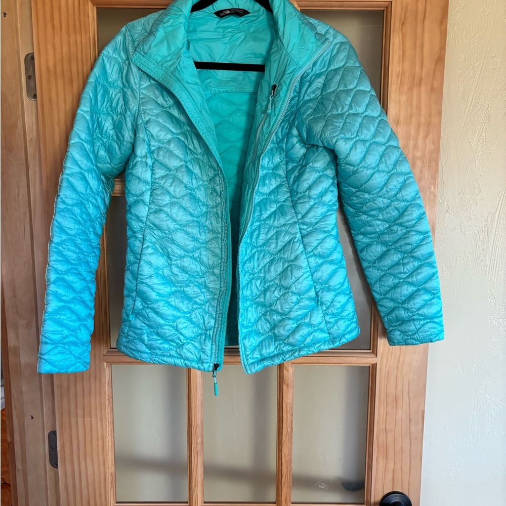 The North Face Women’s Medium Jacket, Teal/Aqua, EUC